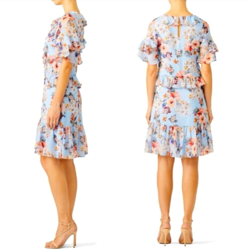 Shoshanna Madrid Ruffle Dress
